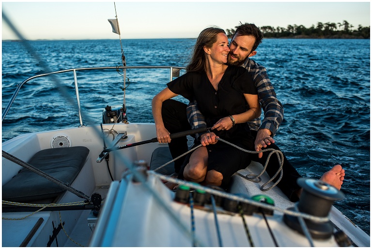 Sailing Engagement Session